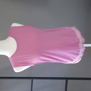 3 for $30. Athleta Pink sleeveless tanktop with mesh details
